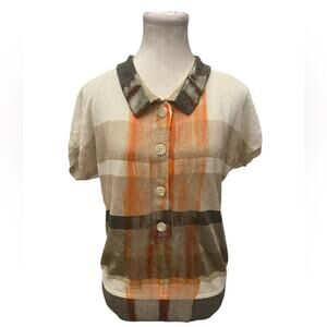 ICEBERG Metallic Woman Top Size:IT:42/US:S